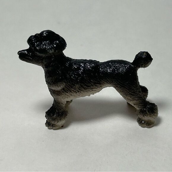 Set Of 4 Rubber Dog Figure Pencil Topper Poodle, Pekingese, Yorkie, Afghan Hound - Picture 7 of 14